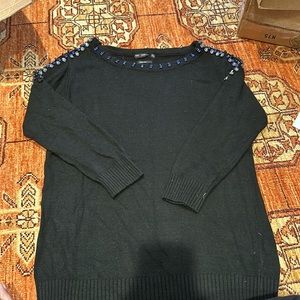 Zara embellished sweater